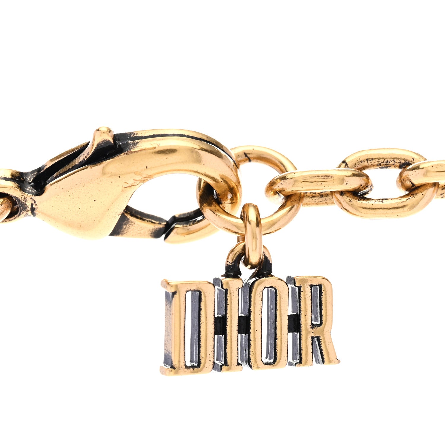 Christian Dior Metal Crystal Dio(r)evolution Choker Gold 4 of 4