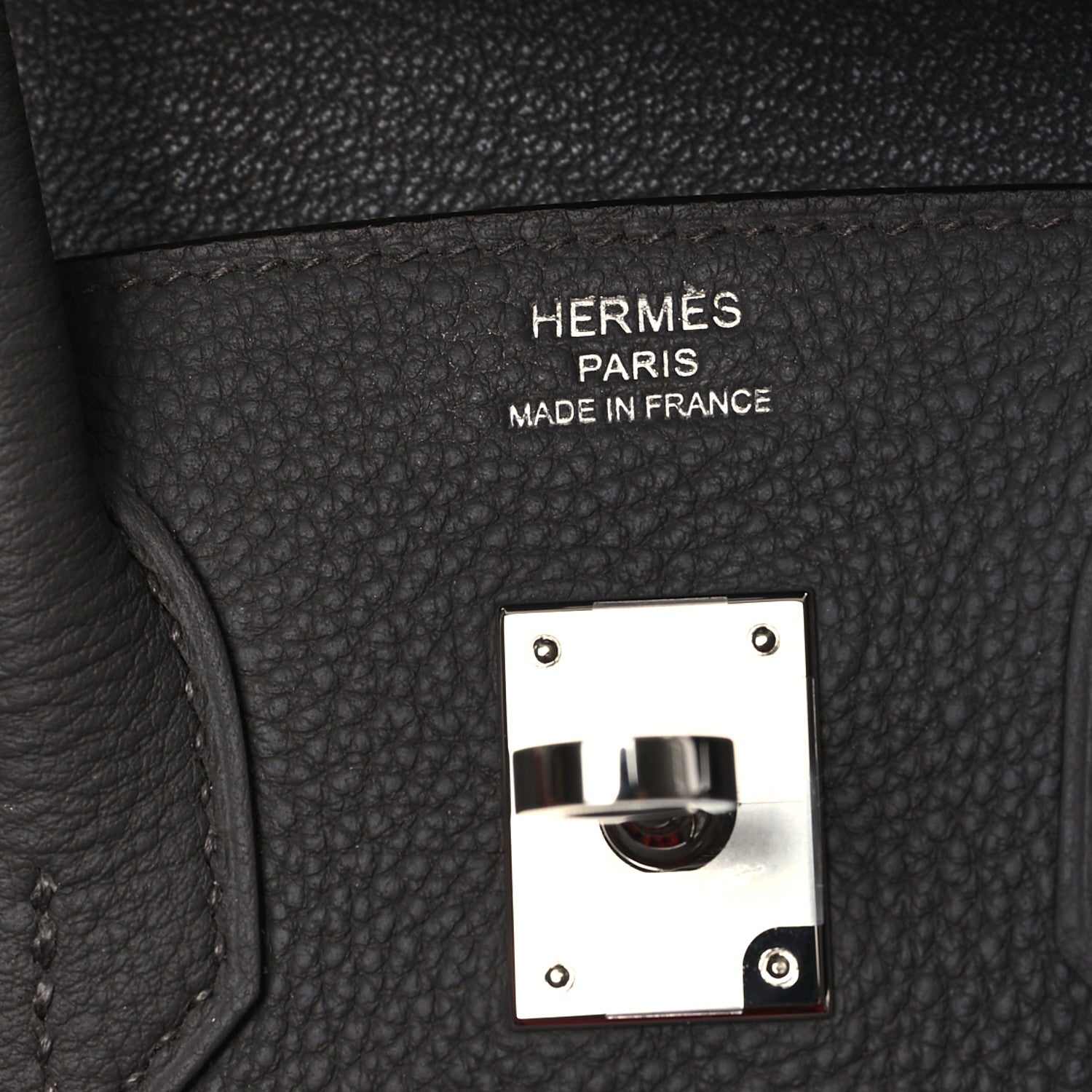 Hermes Togo Birkin 25 Etain 6 of 12