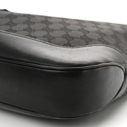 Gucci Monogram Jackie O Hobo Black 10 of 16