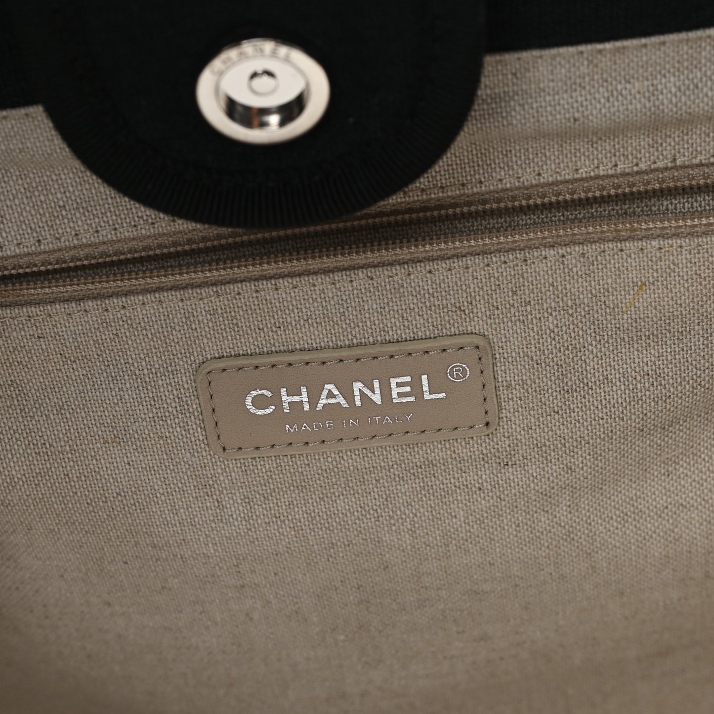 Mixed Fibers Small Deauville Tote Black