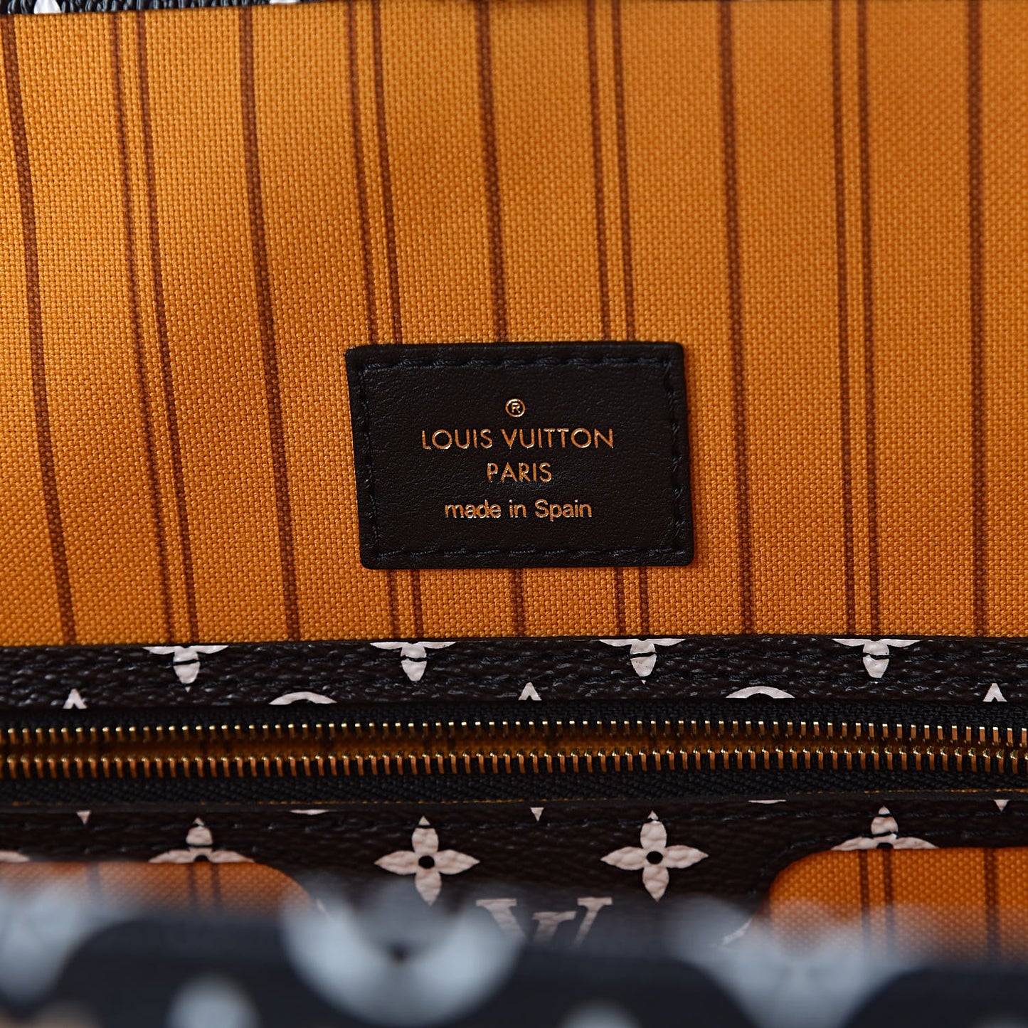Monogram Giant Jungle Neverfull MM Black