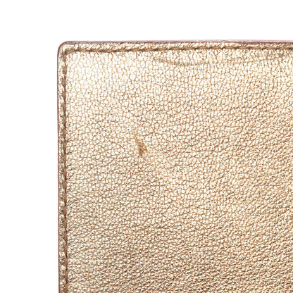 Saint Laurent Metallic Goatskin Small Belle De Jour Clutch Gold 15 of 15