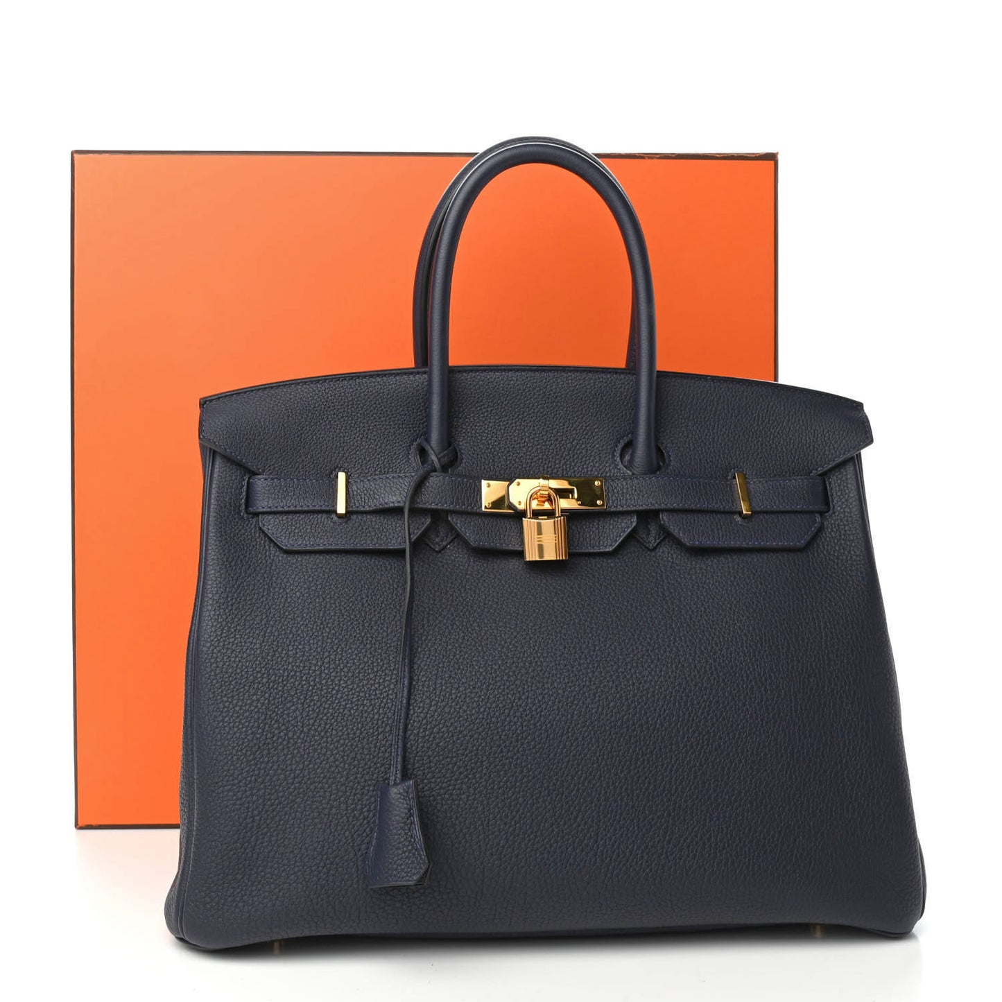 Togo Birkin 35 Bleu Nuit