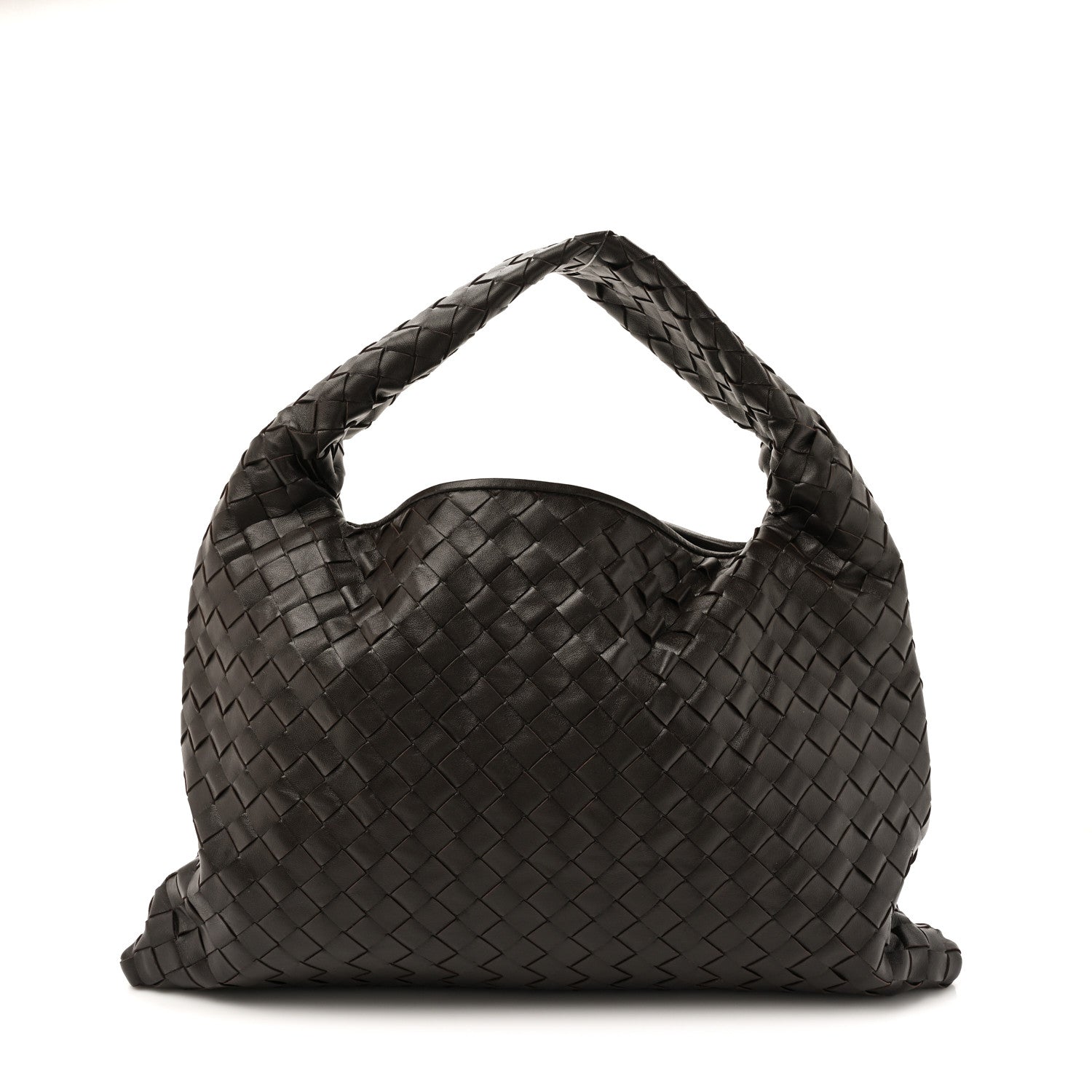 Bottega Veneta Calfskin Intrecciato Small Hop Fondant 1 of 9