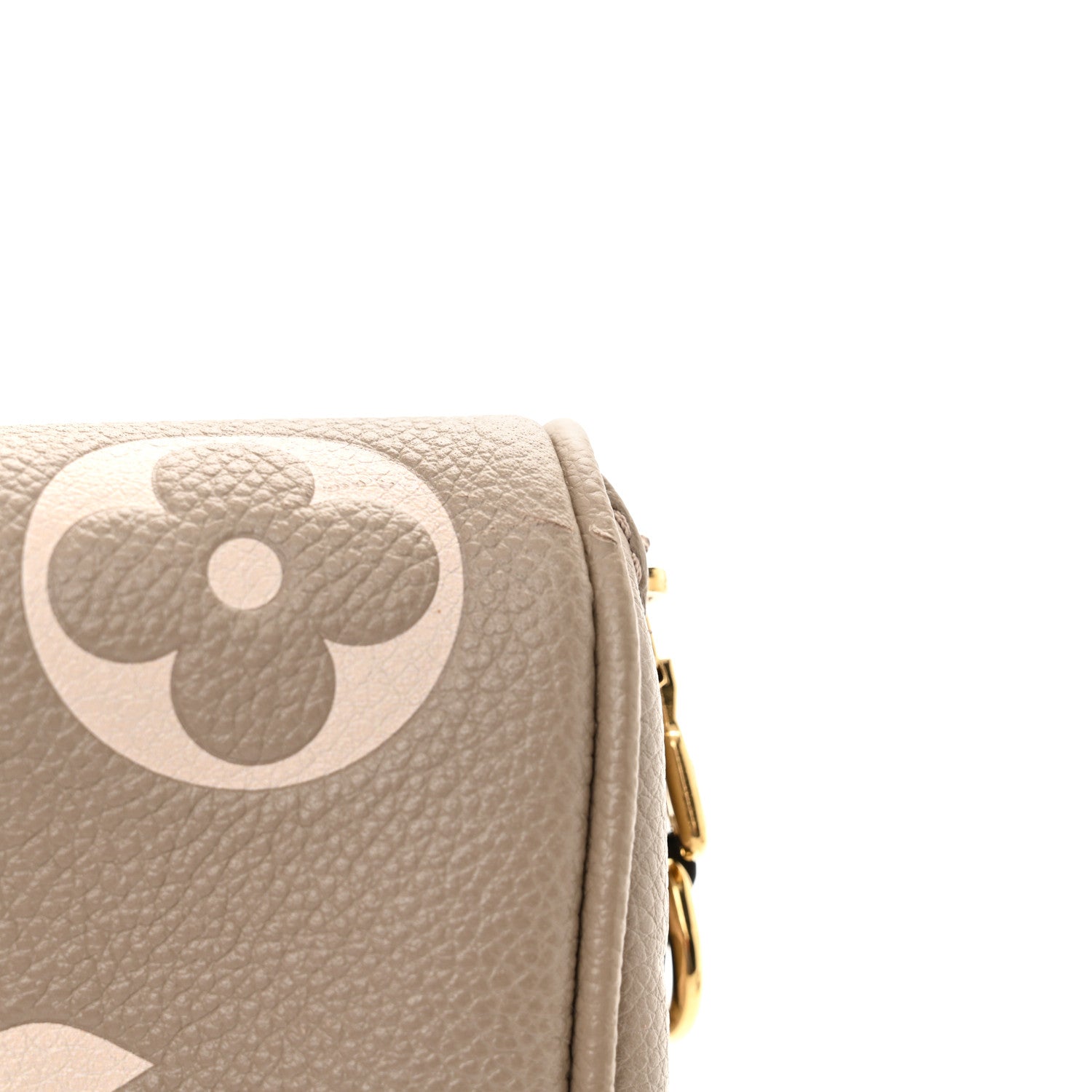 Louis Vuitton Empreinte Monogram Giant Mini Bumbag Tourterelle Cream 11 of 12