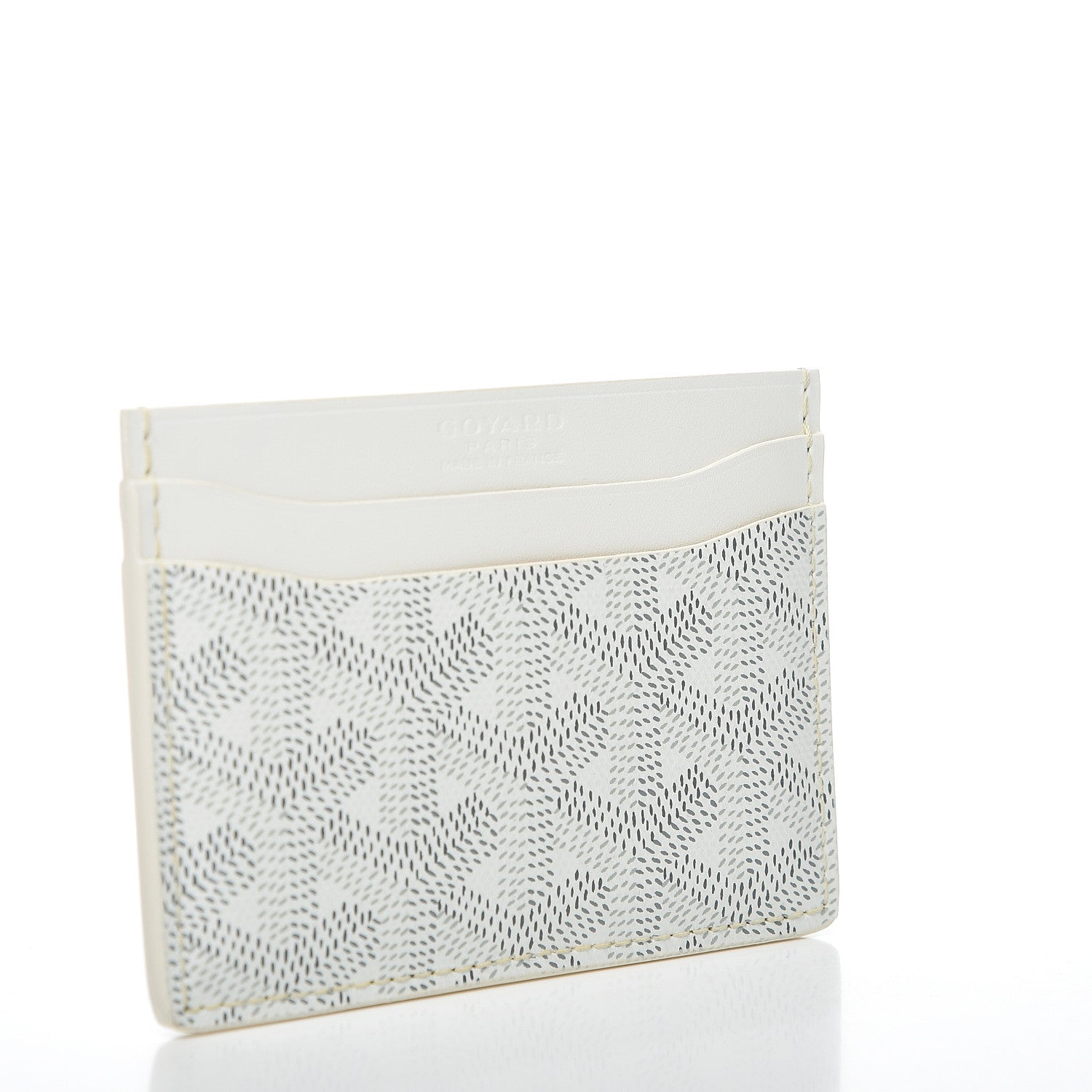 Goyard Goyardine Saint Sulpice Card Holder White 2 of 5