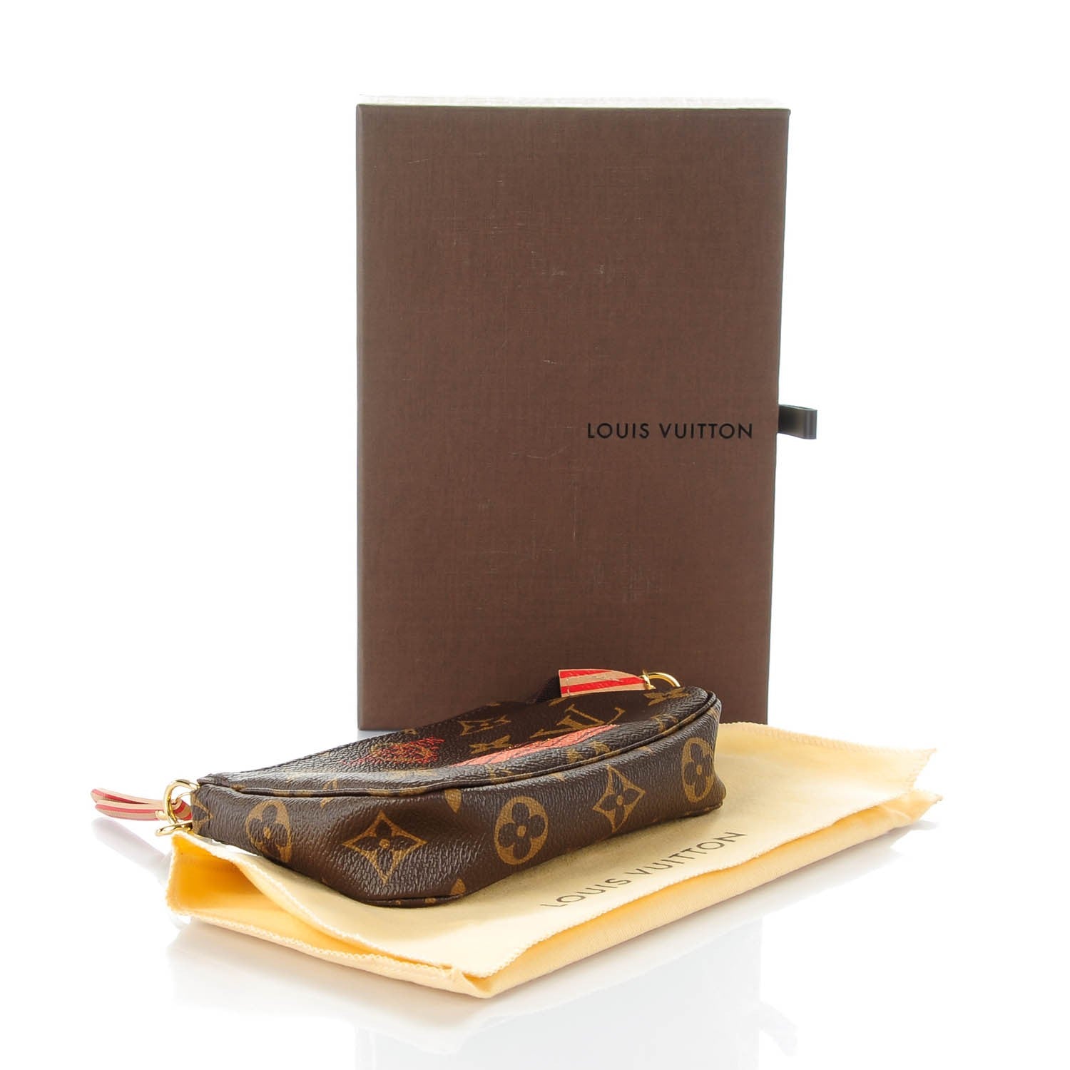 Louis Vuitton Monogram Trunks and Locks Mini Pochette Accessories 4 of 7