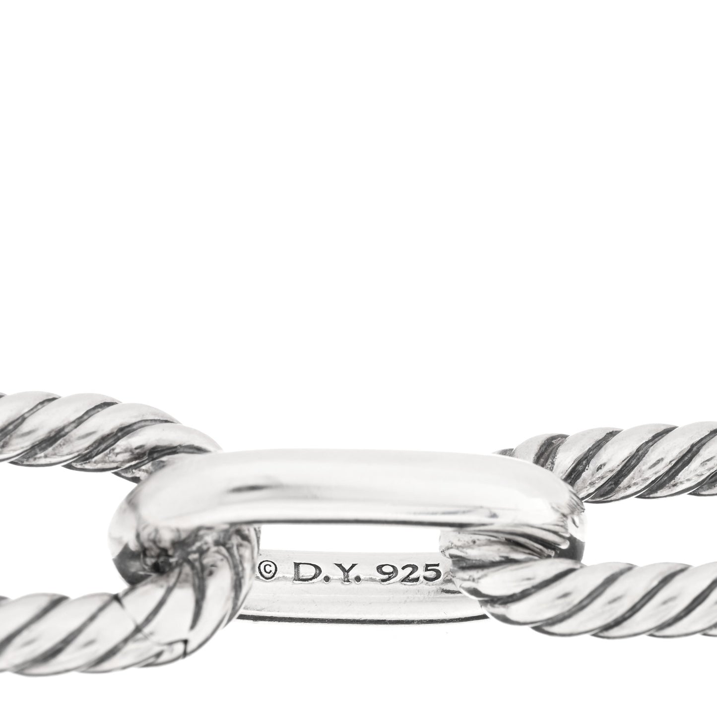 Sterling Silver 18K Yellow Gold 11mm Madison Chain Bracelet