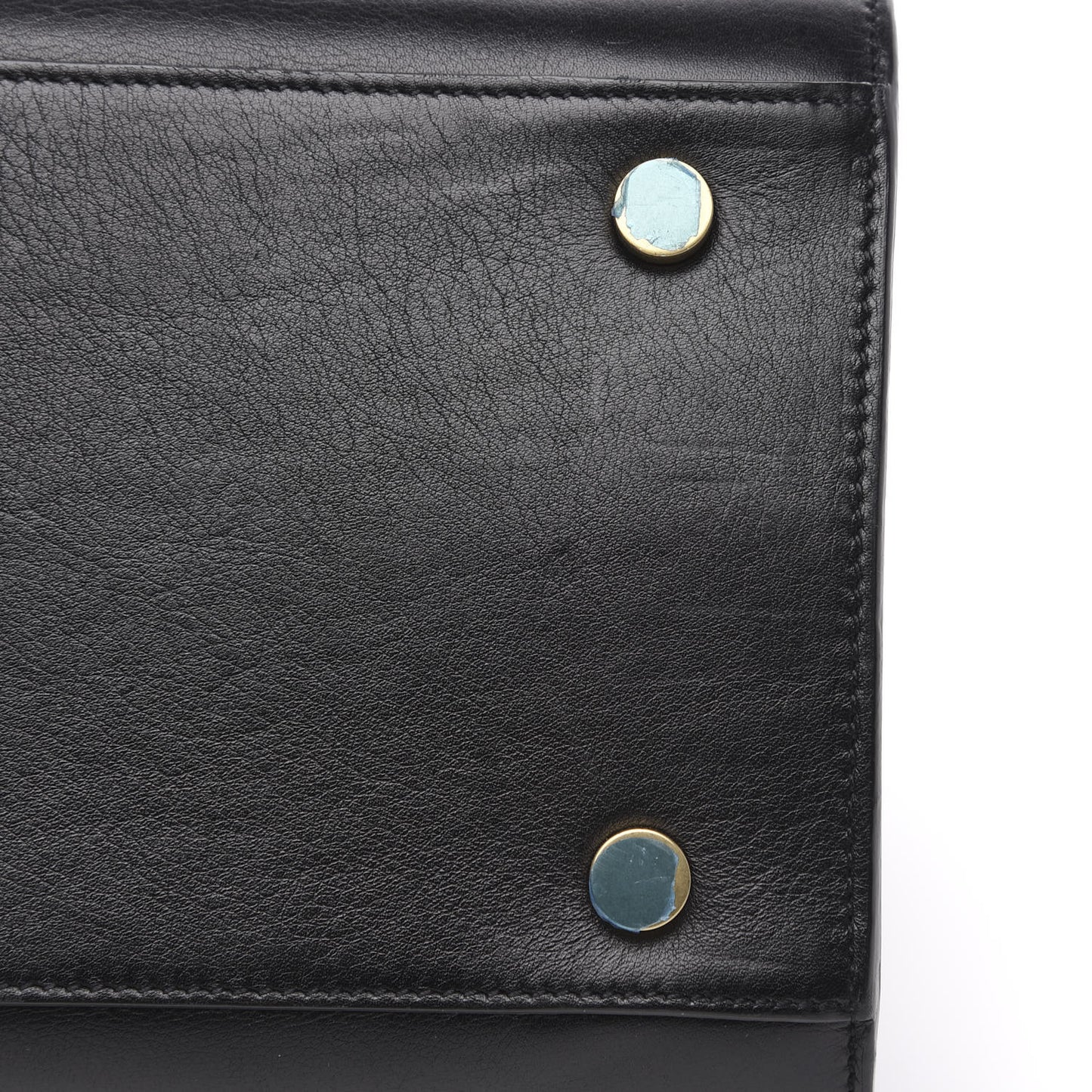Calfskin Small Sac De Jour Black