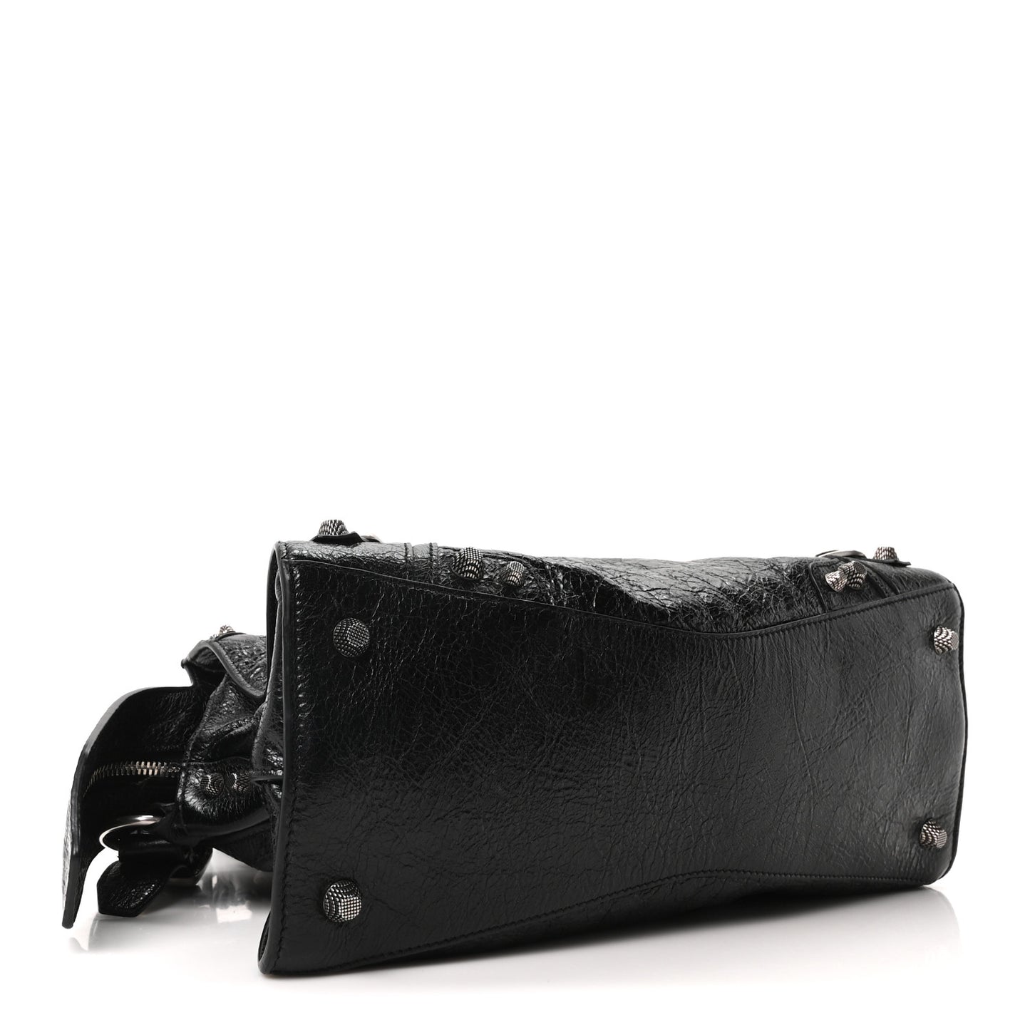 Agneau Arena Small Neo Cagole City Handbag Black
