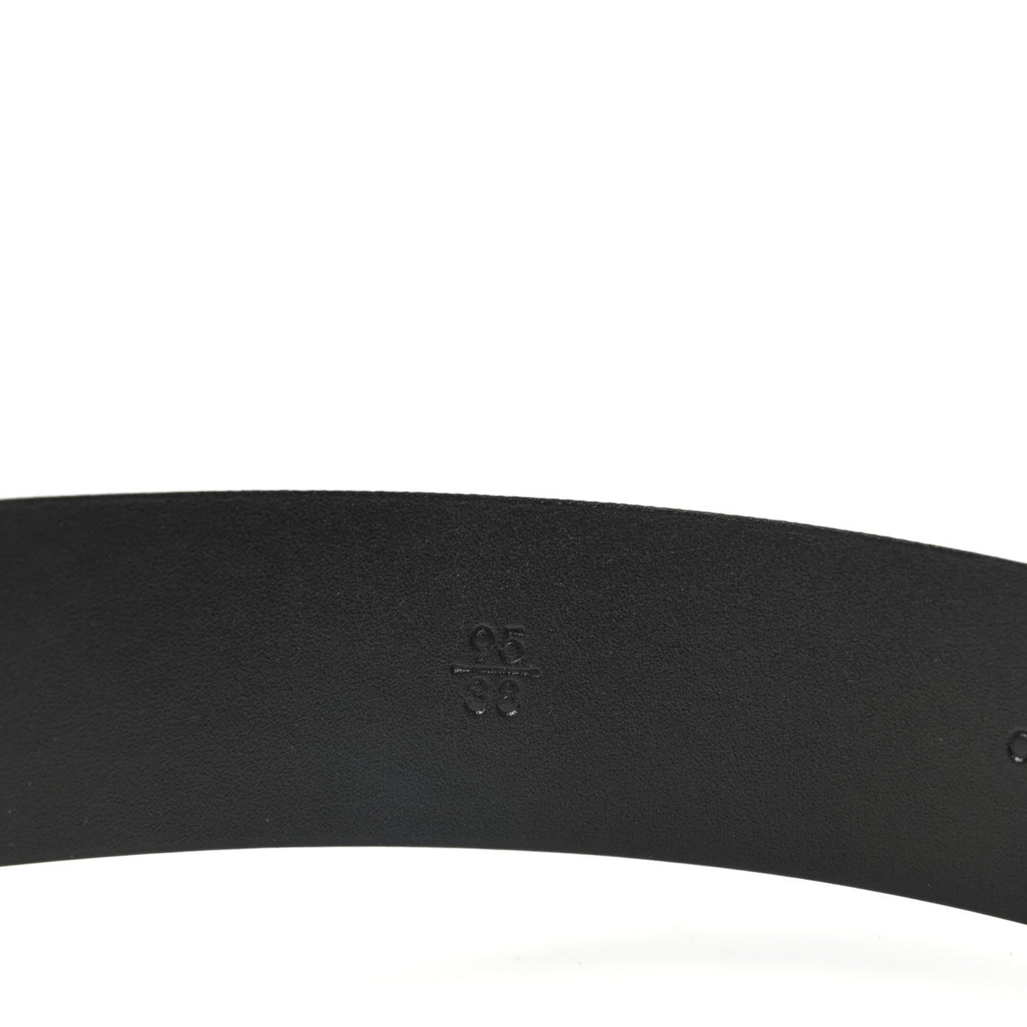 Calfskin CC Belt 95 White