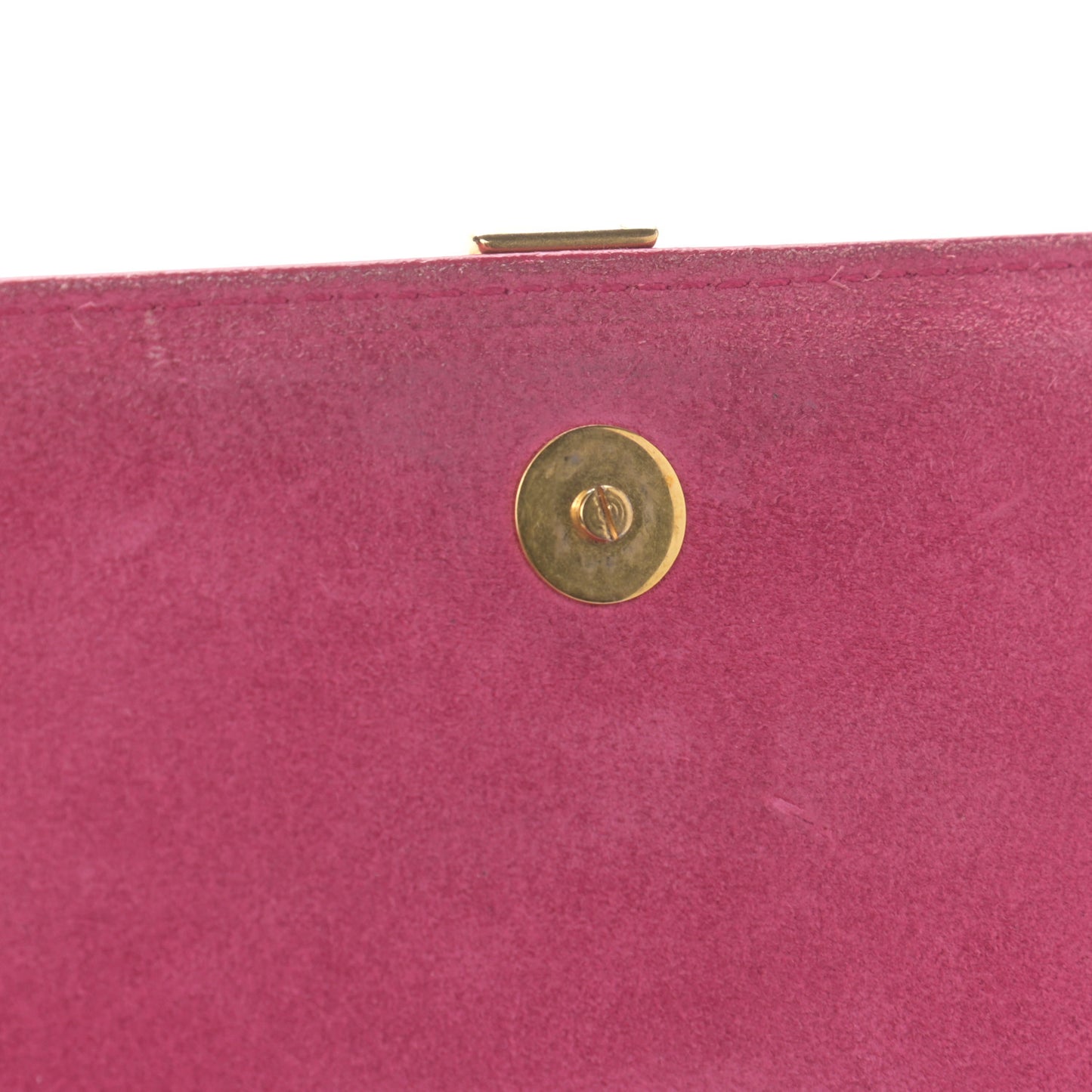 Calfskin Small Classic Y Satchel Bag Fuchsia