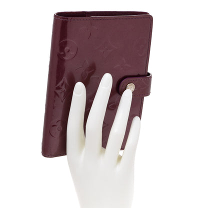 Louis Vuitton Vernis Small Ring Agenda Cover Violet 2 of 7