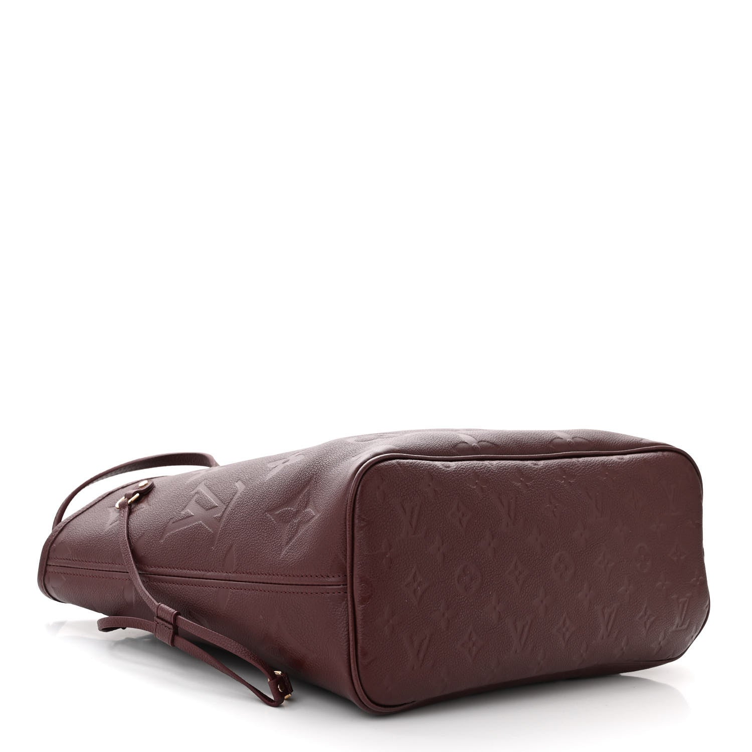 Louis Vuitton Empreinte Monogram Giant Neverfull MM Wine 5 of 10