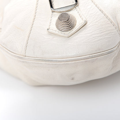 Balenciaga Agneau Giant 21 Silver Hardware Slim Hobo 8 of 18