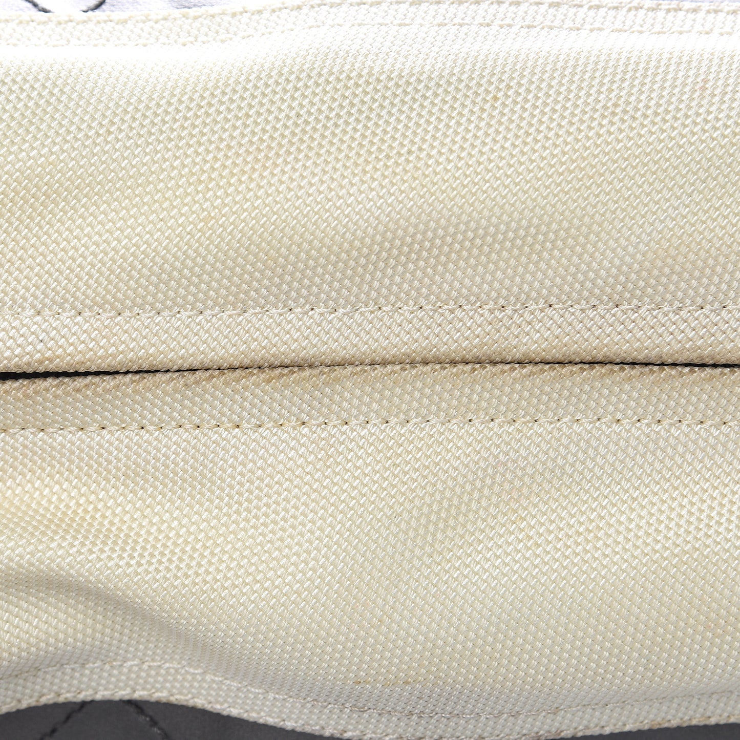 Coated Canvas Paris Biarritz Hobo Silver
