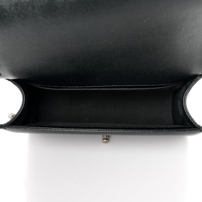 Chanel Caviar Quilted Medium Boy Flap Black 5 of 11