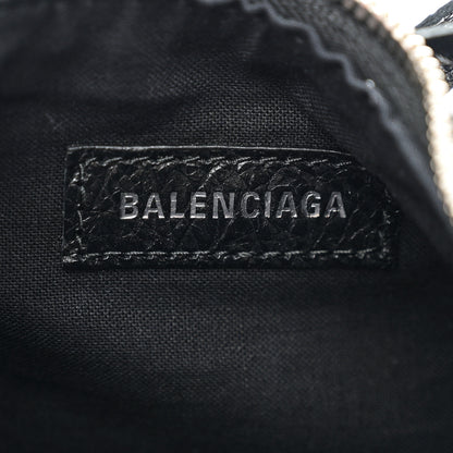 Balenciaga Agneau Arena Le Cagole Shoulder Bag XS Black 6 of 10
