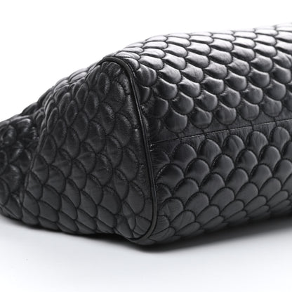 Dolce & Gabbana Calfskin Quilted Extra Large Miss Sicily Satchel Black 9 of 13