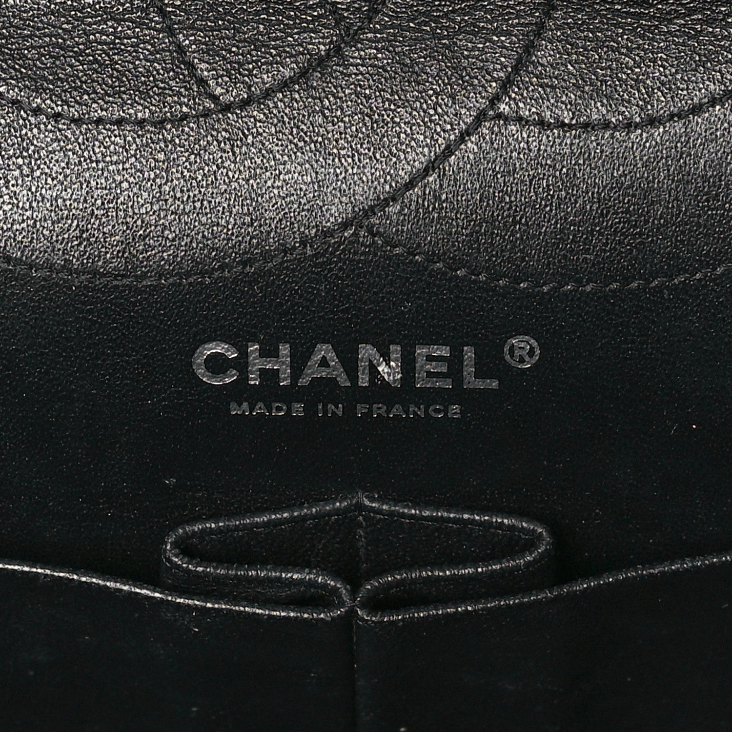 Chanel Glazed Aged Calfskin Quilted 2.55 Reissue 227 Flap So Black 6 of 10