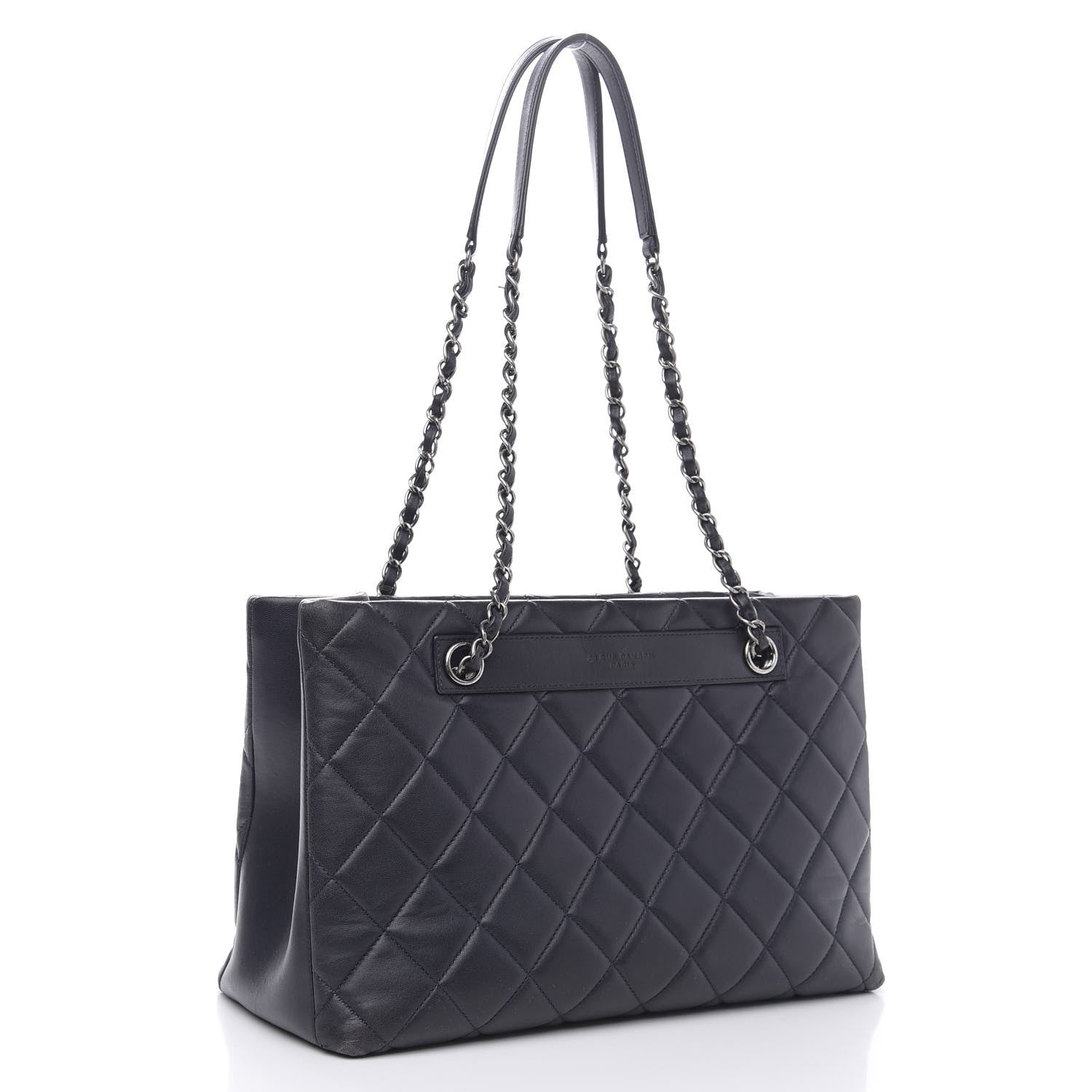 Chanel Lambskin Quilted Trendy CC Tote Black 3 of 21