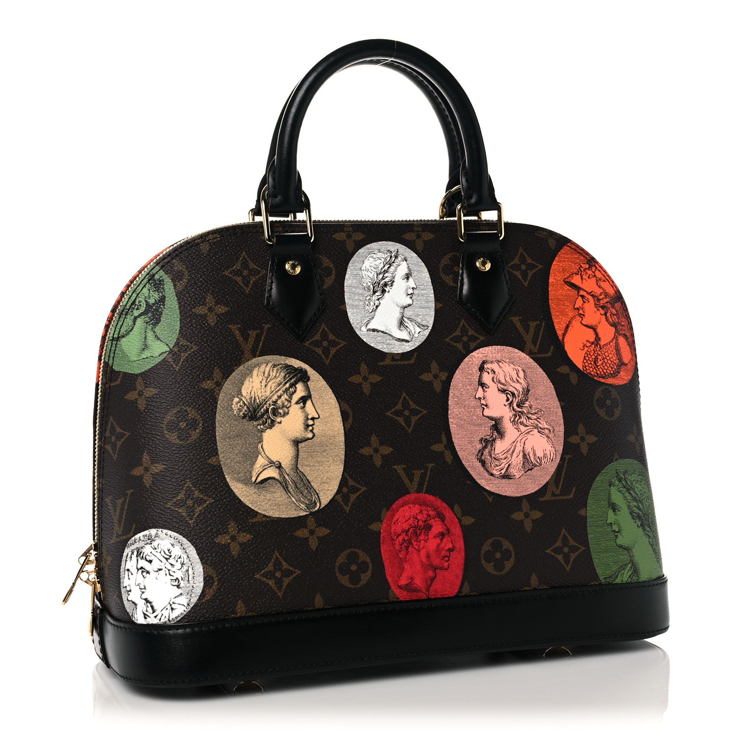 Louis Vuitton X FORNASETTI Monogram Cameo Alma PM 3 of 8