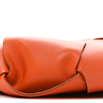 Bottega Veneta French Calfskin Small Slip Tote Orange 8 of 9