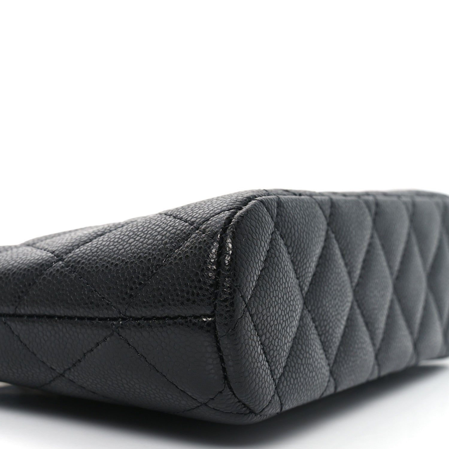 Chanel Caviar Quilted Classic Clutch With Chain Black 9 of 11