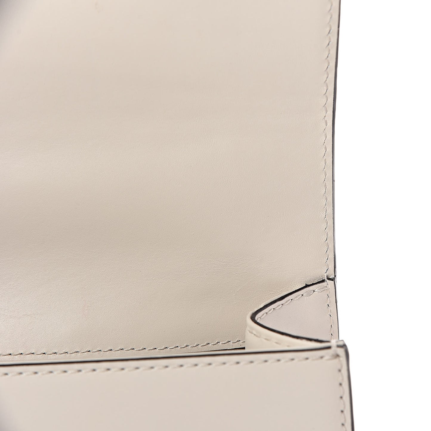 Calfskin Mini Sylvie Chain Shoulder Bag White
