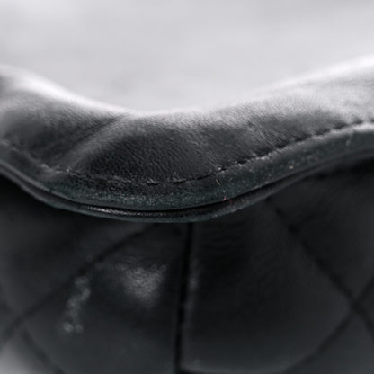 Chanel Calfskin Quilted Cambon Multipocket Shoulder Bag Black 12 of 22