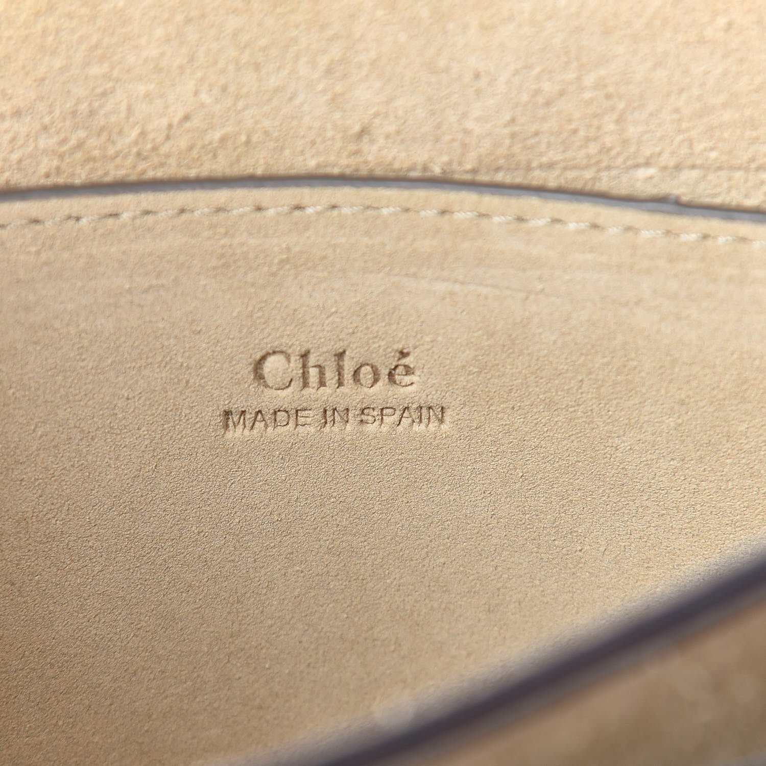 Chloe Suede Calfskin Small Faye Shoulder Bag Tobacco 6 of 15