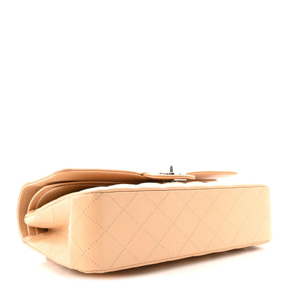 Chanel Caviar Quilted Medium Double Flap Beige 4 of 11
