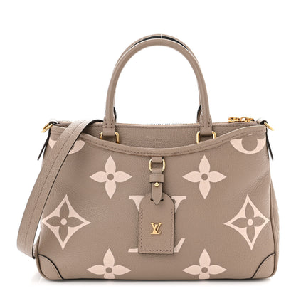 Louis Vuitton Empreinte Monogram Giant Trianon PM Tourterelle Creme 1 of 11