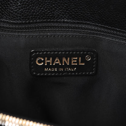 Chanel Caviar Quilted Grand Shopping Tote GST Black 6 of 14