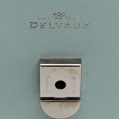 Delvaux Calfskin CM Tempete Satchel Light Blue 6 of 13