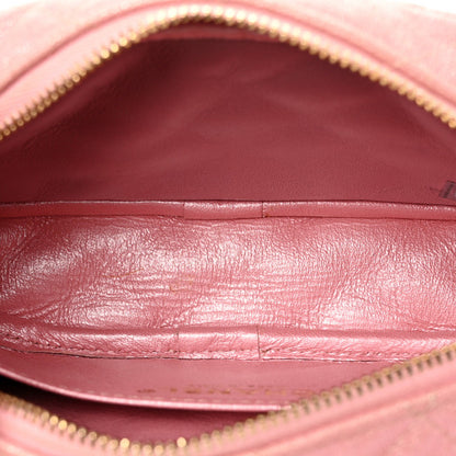 Chanel Iridescent Caviar Quilted Small Timeless Camera Case Pink 5 of 10