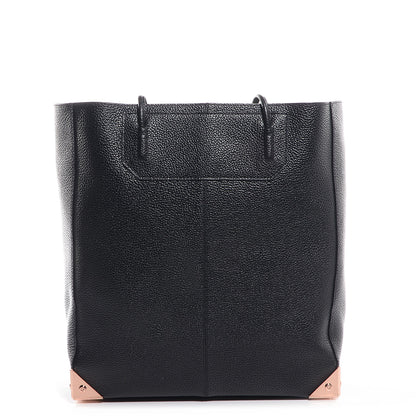 Alexander Wang Leather Prisma Skeletal Tote Black with Rose Gold Hardware 1 of 8