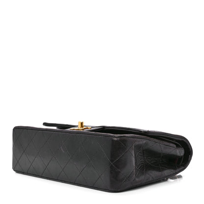 Chanel Lambskin Quilted Small Double Flap Black 10 of 13