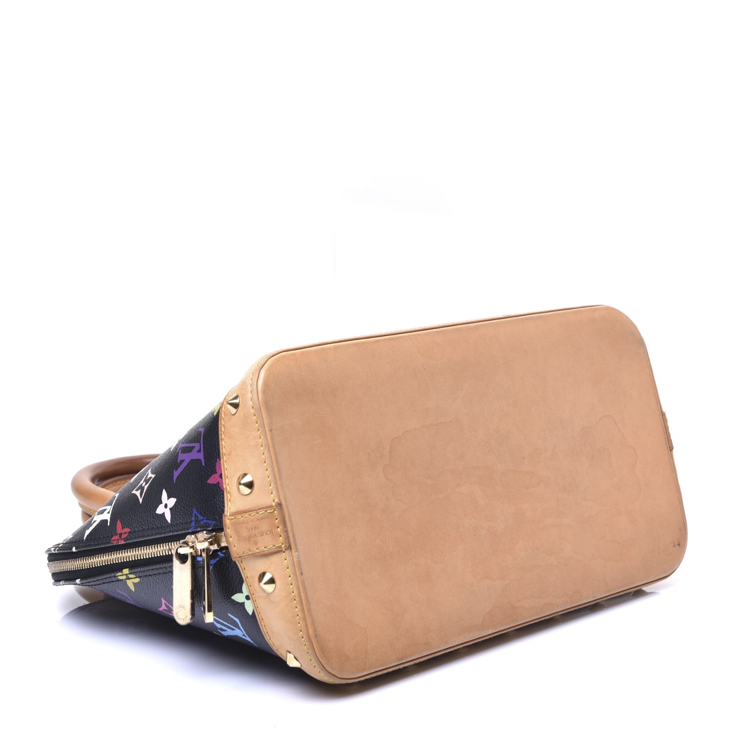 Louis Vuitton Monogram Multicolor Alma Black 4 of 11