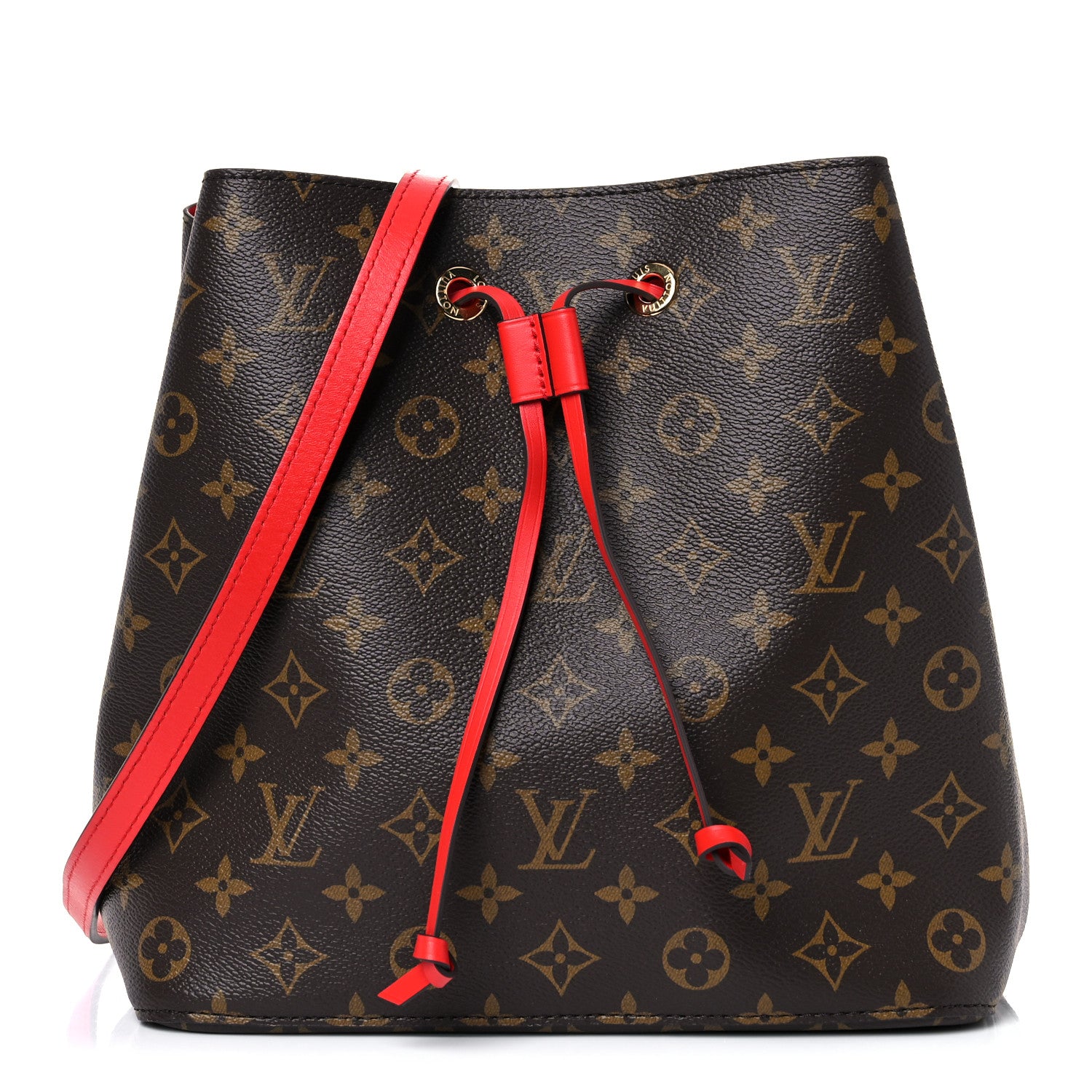 Louis Vuitton Monogram Neonoe MM Coquelicot 1 of 16