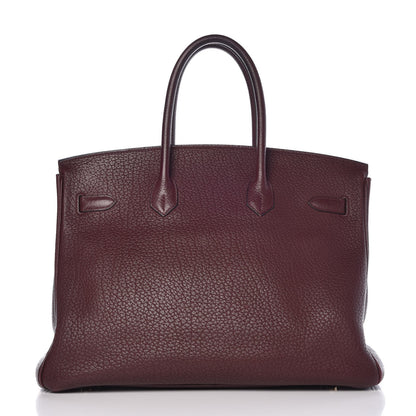 Hermes Fjord Birkin 35 Prune 4 of 41