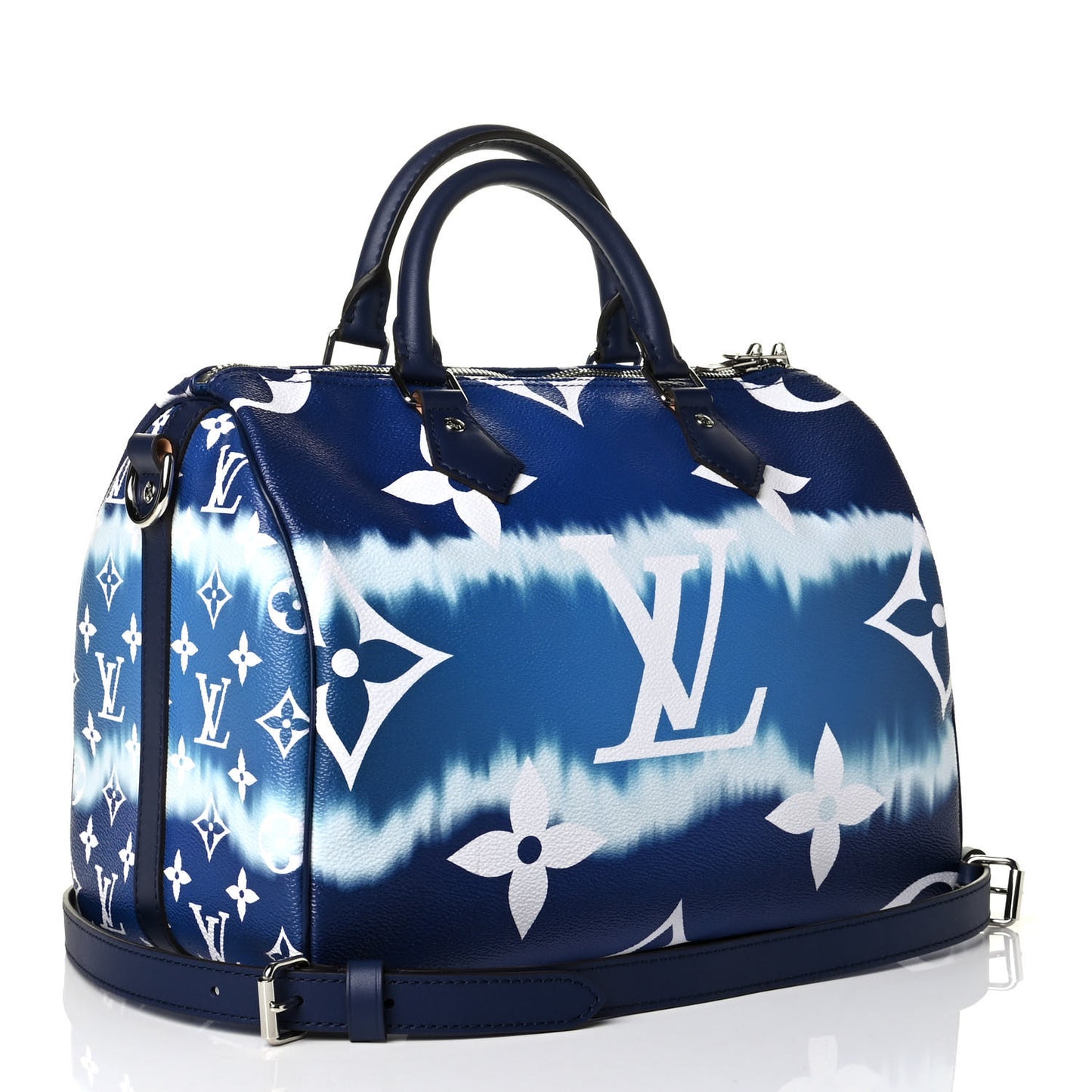 Monogram Escale Speedy Bandouliere 30 Blue