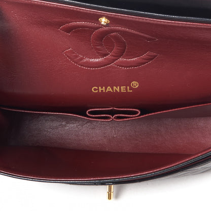 Chanel Lambskin Quilted Medium Double Flap Black 4 of 9