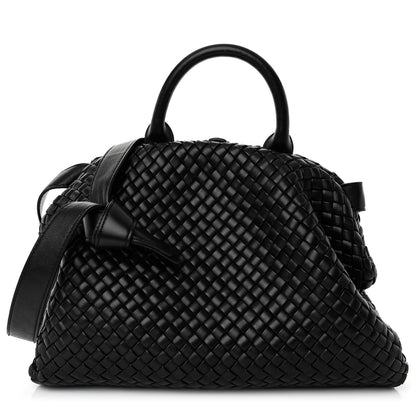 Bottega Veneta Nappa Intrecciato Medium Padded The Handle Tote Black 1 of 10