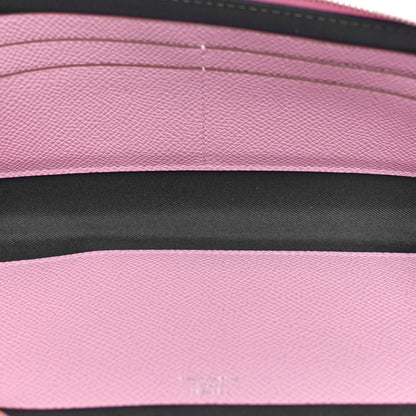 Hermes Epsom Swift Nouveau To Go Wallet Mauve Sylvestre Lime Cuivre Caban 5 of 10