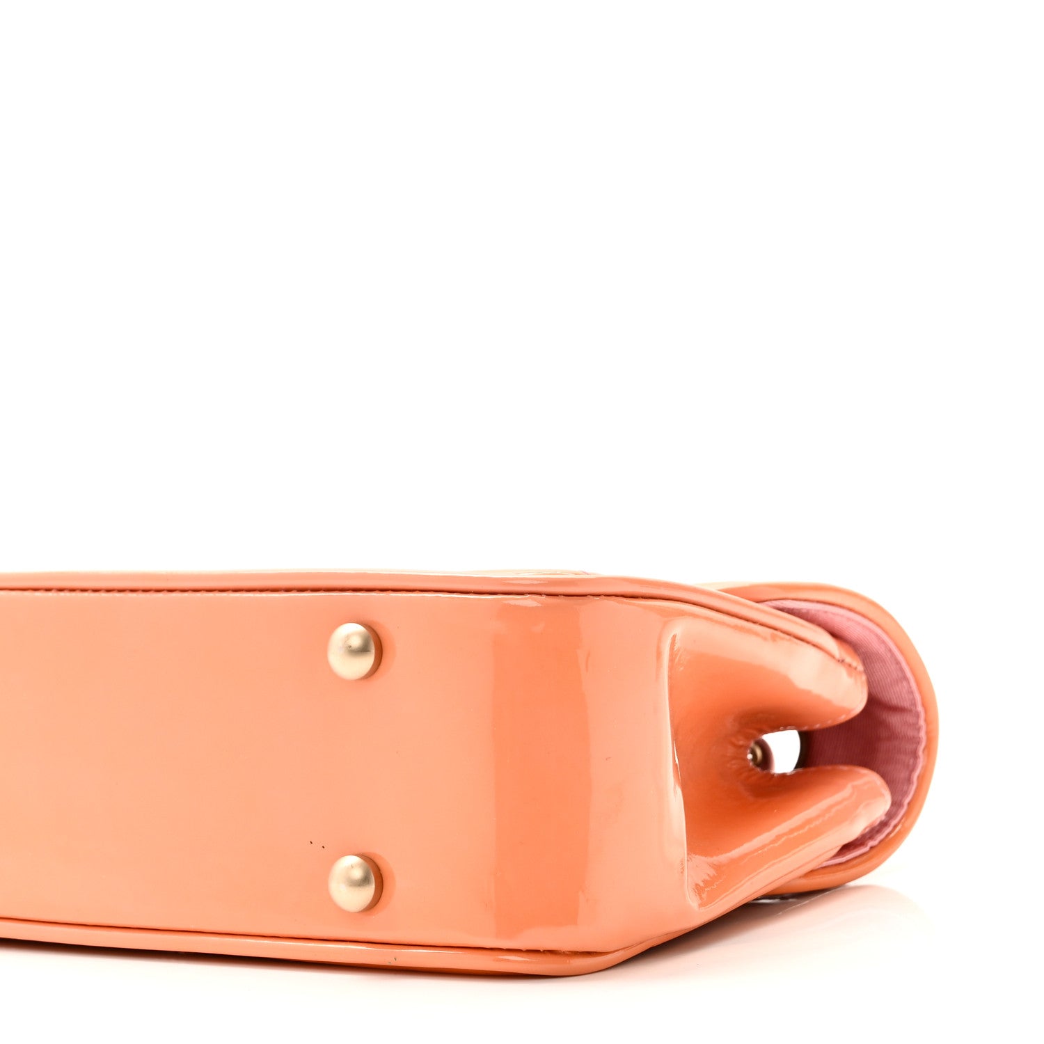 Chanel Patent Calfskin Scallop Quilted Single Flap Pink 9 of 10