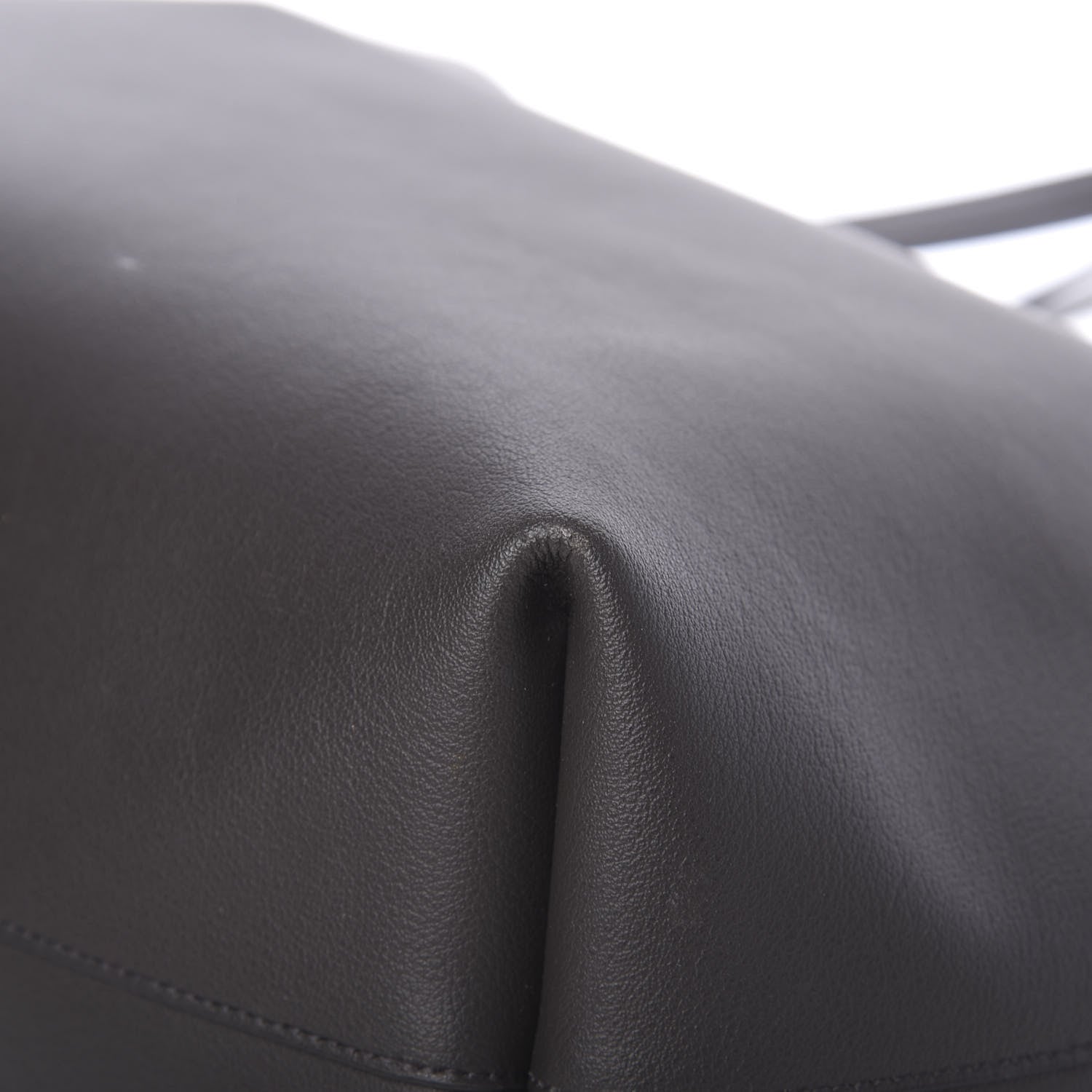 Saint Laurent Calfskin Large Shopping Tote Dark Grey 16 of 18