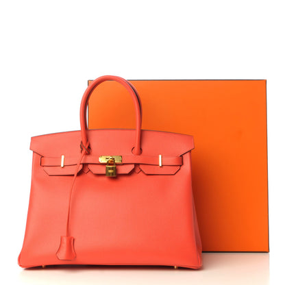 Hermes Epsom Birkin 35 Rose Jaipur 34 of 34