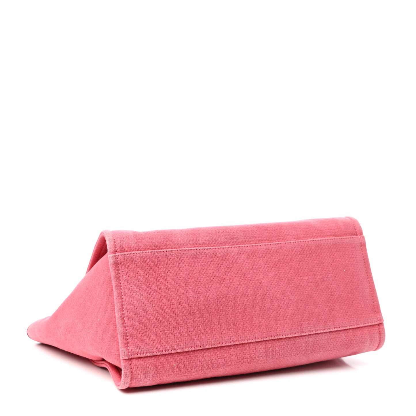 Canvas Medium Deauville Tote Red