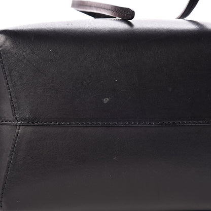 Mansur Gavriel Vegetable Tanned Calfskin Mini Bucket Bag Black Flamma 8 of 13